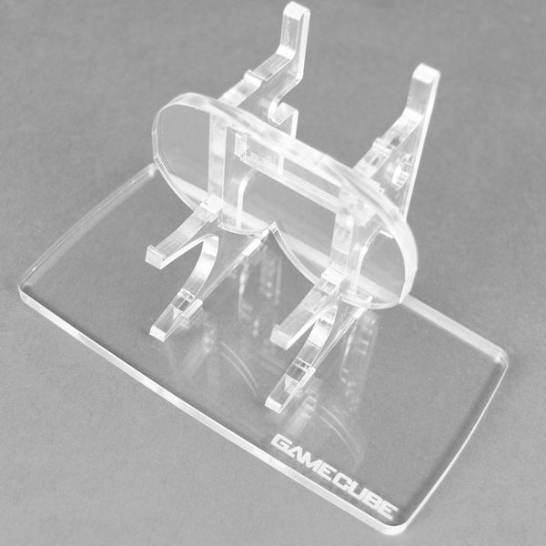 Display stand for Nintendo GameCube controller - Crystal Black | Rose Colored Gaming
