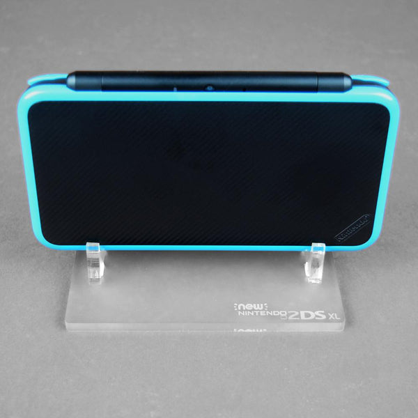 Display stand for Nintendo New 2DS XL handheld console - Frosted Clear | Rose Colored Gaming