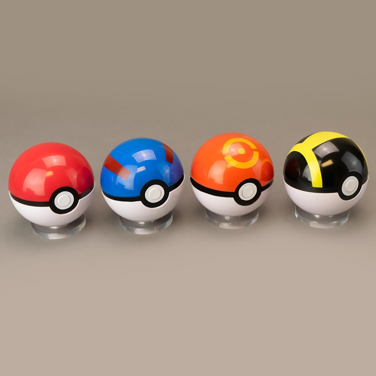 Display Stand for Nintendo Pokemon PokeBall - Black - 5 Pack | Rose Colored Gaming - 2