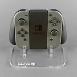 Display stand for Nintendo Switch Joy - Con controller & comfort grip - Crystal Clear | Rose Colored Gaming - 1