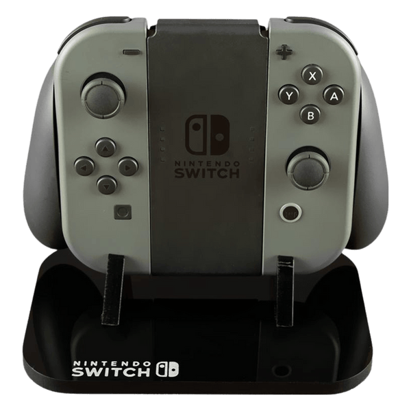 Display stand for Nintendo Switch Joy-Con controller - Crystal Black | Rose Colored Gaming