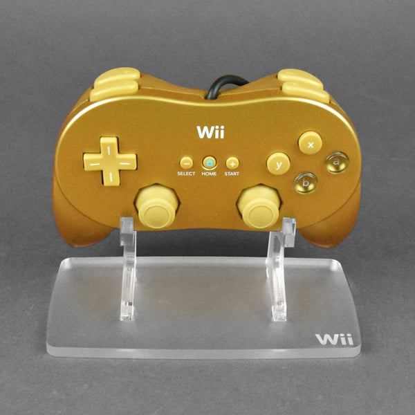 Display stand for Nintendo Wii Classic Pro controller - Frosted Clear | Rose Colored Gaming