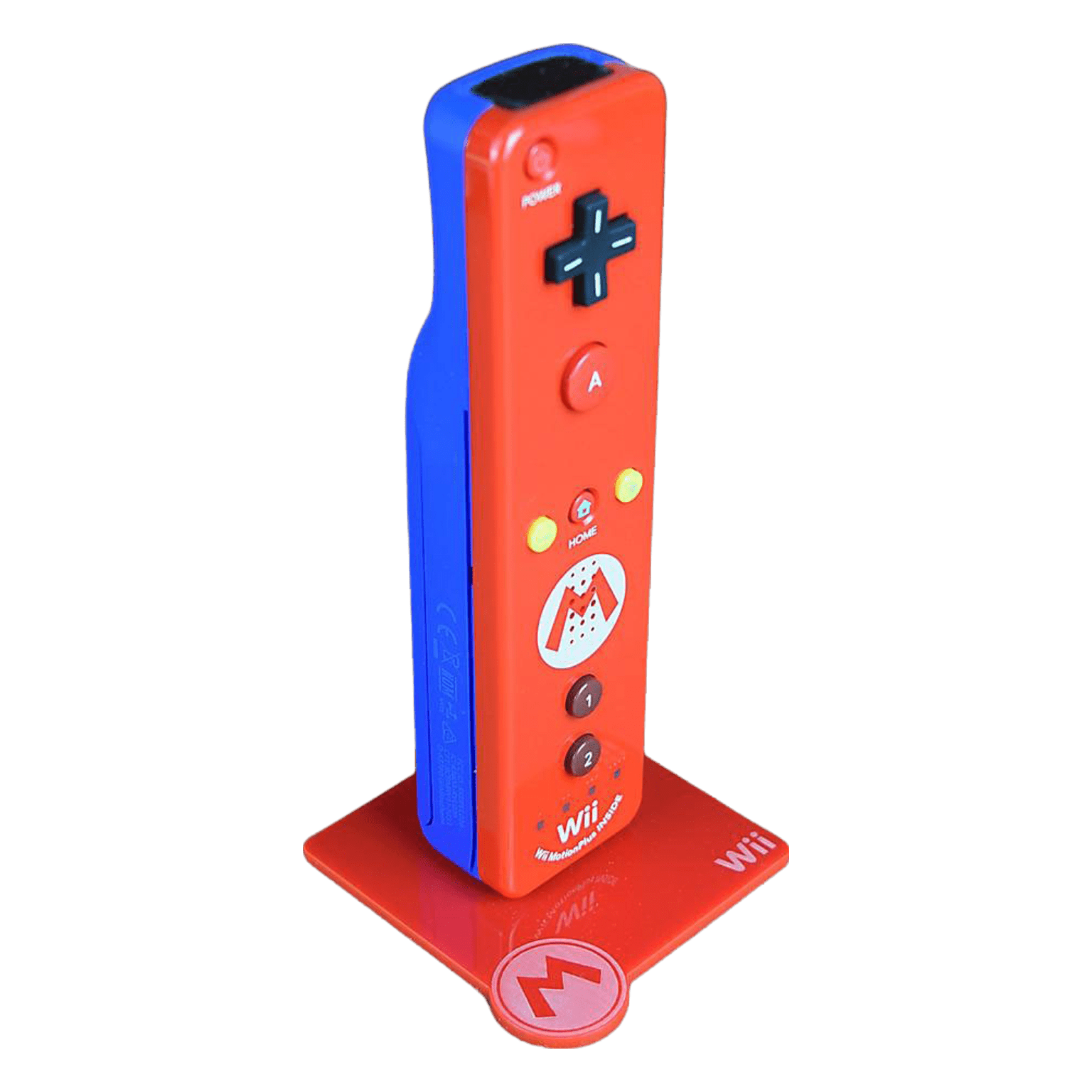Display stand for Nintendo Wiimote controller - Mario Edition | Rose Colored Gaming - 1