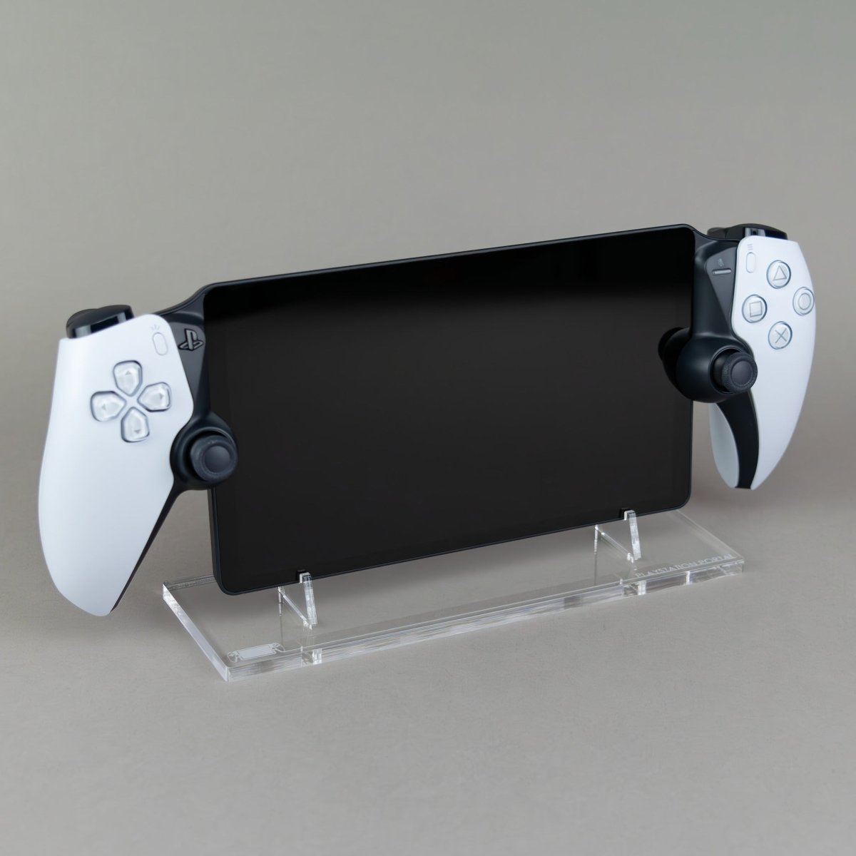 Display stand for PlayStation PS Portal - Crystal clear | Rose Colored Gaming - 1