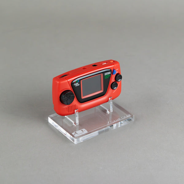 Display stand for Sega Game Gear Micro (Mini) - Crystal clear | Rose Colored Gaming