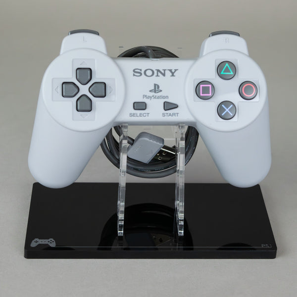 Display stand for Sony PS1 controller Crystal Black Rose