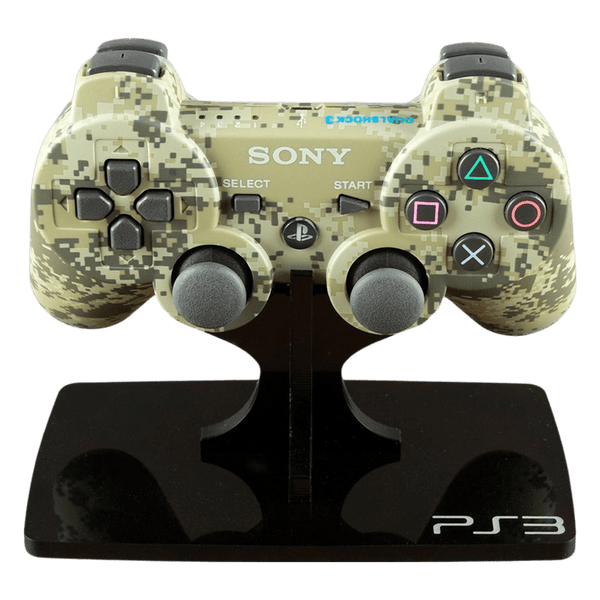 Display stand for Sony PS3 controller - Crystal Black | Rose Colored Gaming