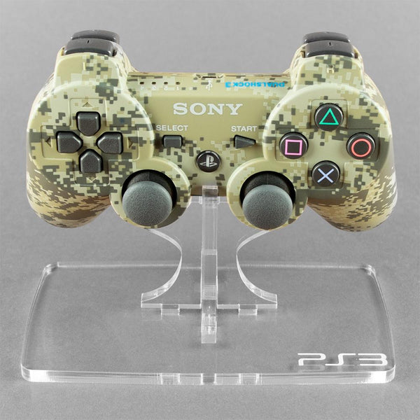 Display stand for Sony PS3 controller - Crystal Clear | Rose Colored Gaming