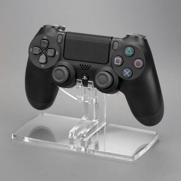 Display stand for Sony PS4 controller - Crystal Black | Rose Colored Gaming