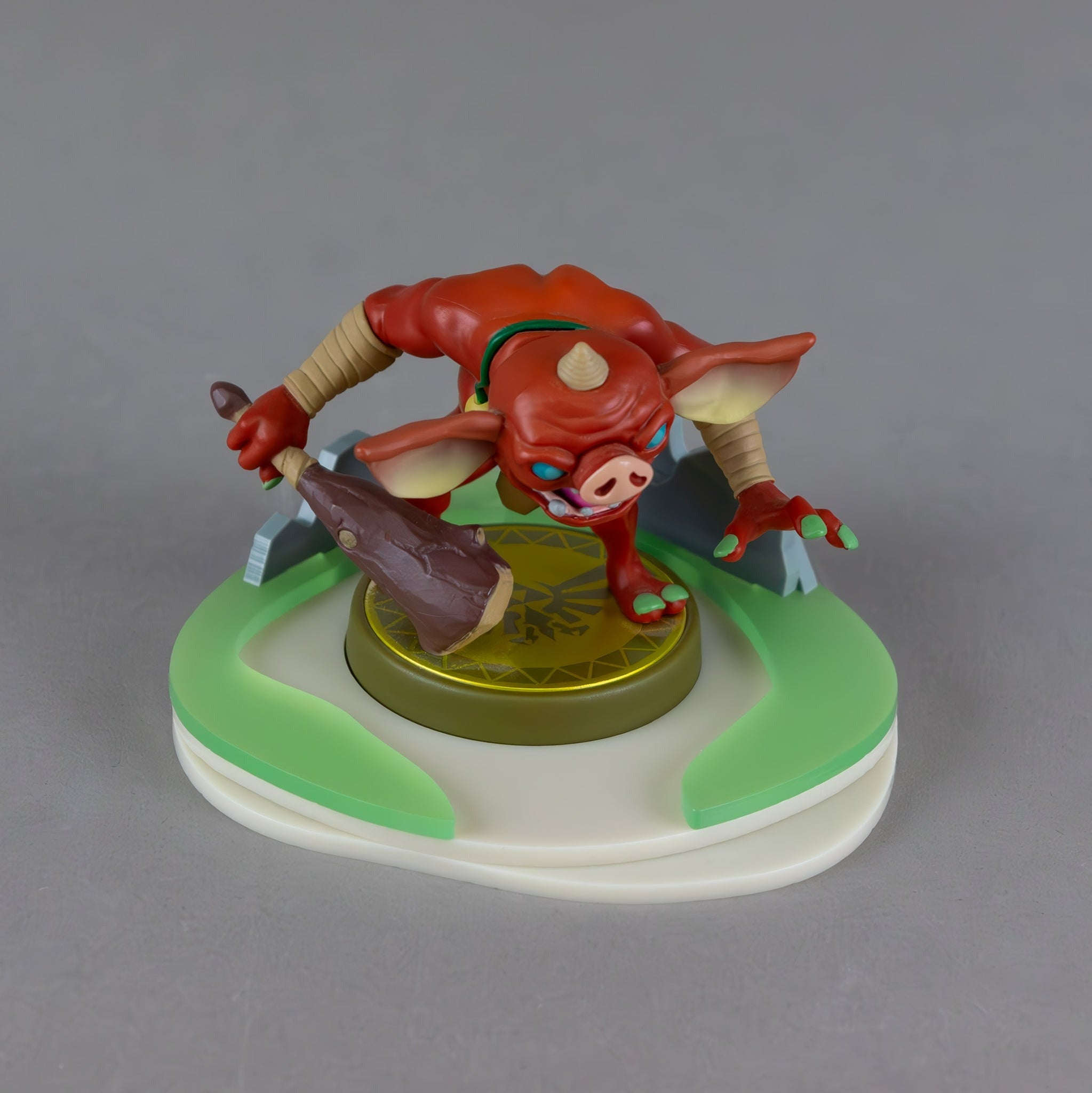Display stand for The Legend of Zelda Breath of the Wild Bokolin Amiibo | Rose Colored Gaming - 4
