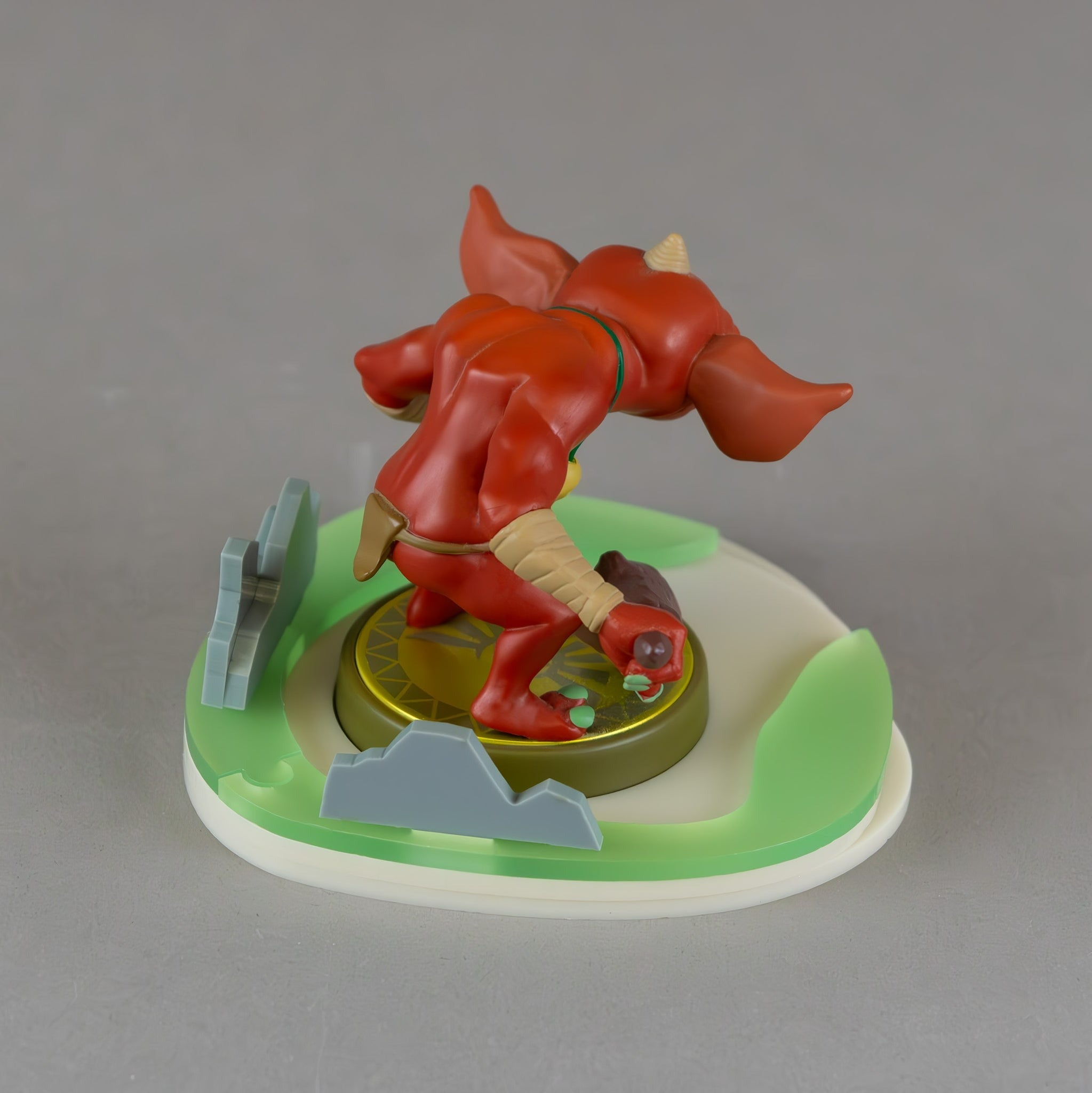 Display stand for The Legend of Zelda Breath of the Wild Bokolin Amiibo | Rose Colored Gaming - 3