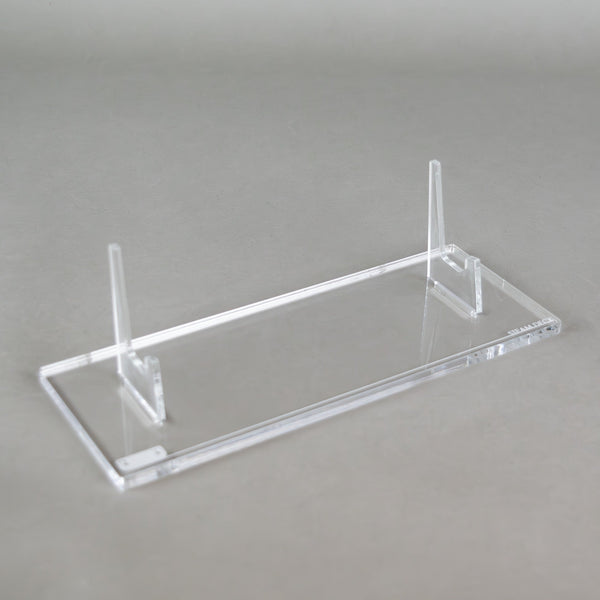 Display stand for Valve Steam Deck handheld console - Crystal Clear | Rose Colored Gaming