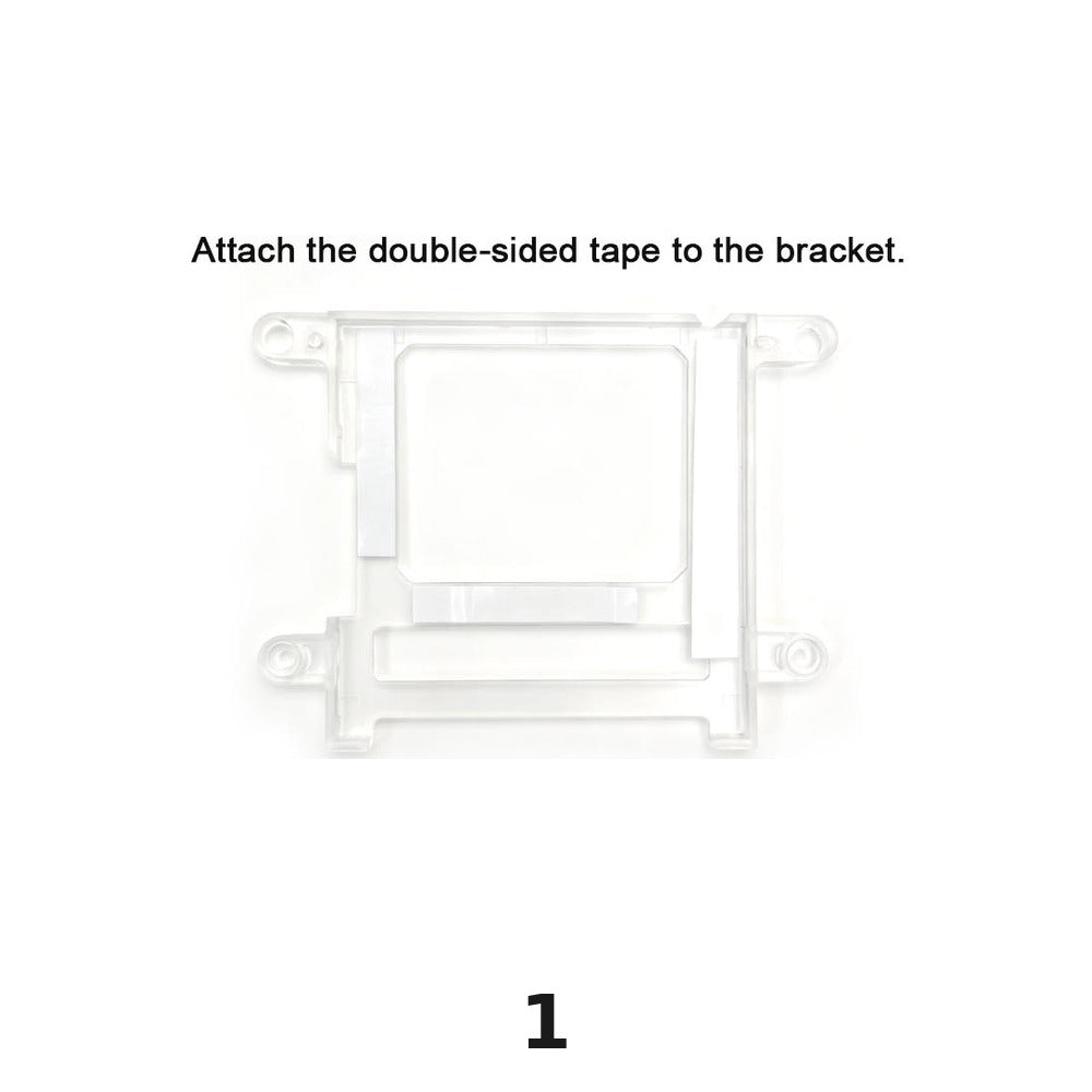 Grayscale 2.5" backlit LCD kit for Game Boy DMG with OSD menu - Only LCD kit | Hispeedido