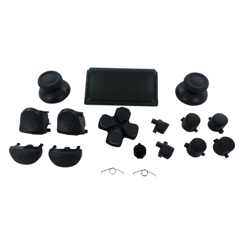 Replacement Button Set For Sony PS4 Pro JDS-040 Controllers - Black | ZedLabz