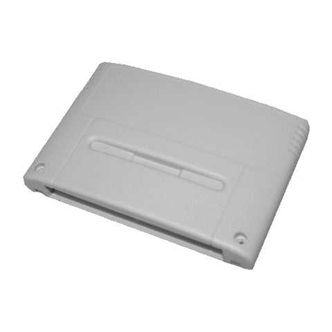ZedLabz compatible replacement game cartridge shell case for Nintendo SNES EU version - grey