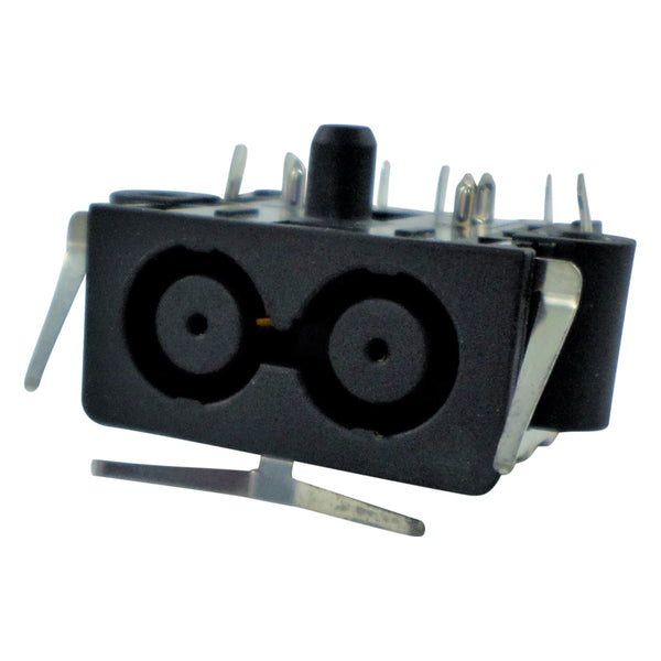 AC power socket for Xbox 360 Slim console motherboard internal repair part replacement - PULLED | ZedLabz