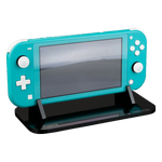 Display stand for Nintendo Switch Lite handheld console - Crystal Black | Rose Colored Gaming