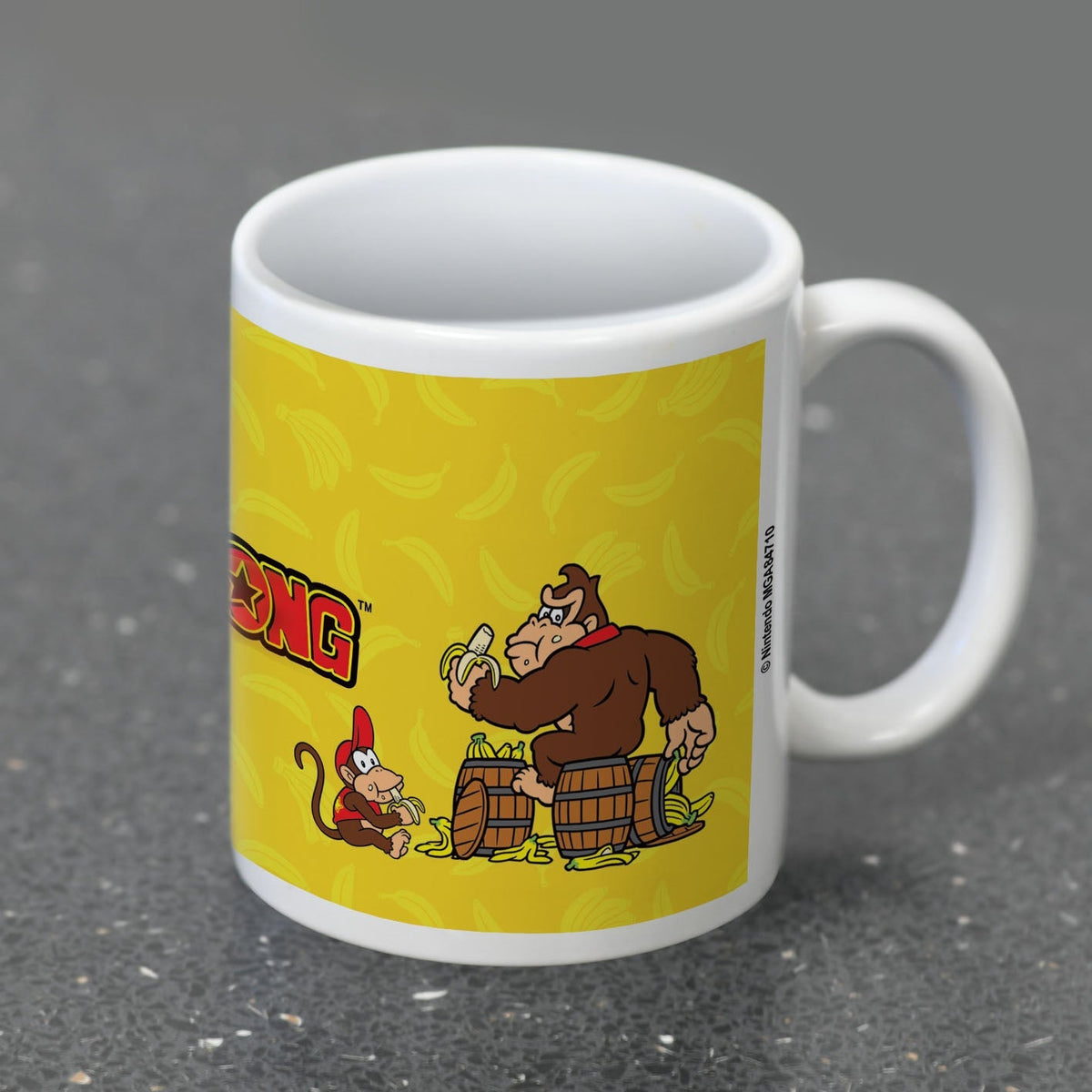 Donkey Kong bananas official mug 11oz/315ml white ceramic | Pyramid