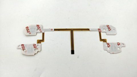 L R ZL ZR shoulder button ribbon flex cable for Nintendo Switch Pro controller - Gold | ZedLabz