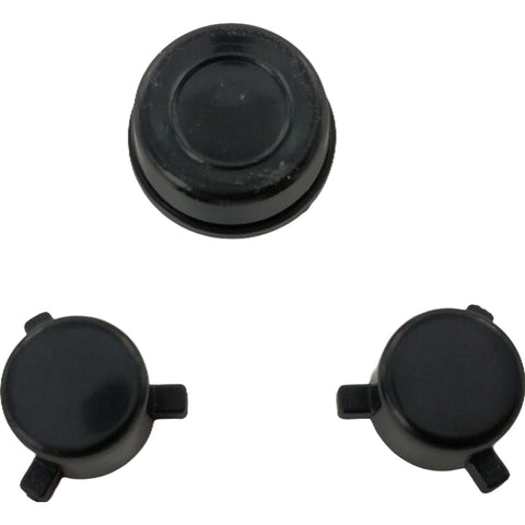 Action & Joystick Cap Button Set For Neo Geo Pocket Color - Black | Retro Modding