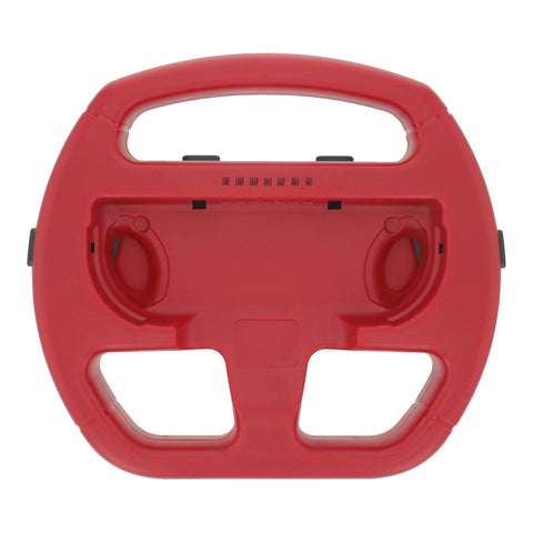 ZedLabz steering wheel grip attachement for Nintendo Switch Joy-Con controllers - 2 pack red & blue