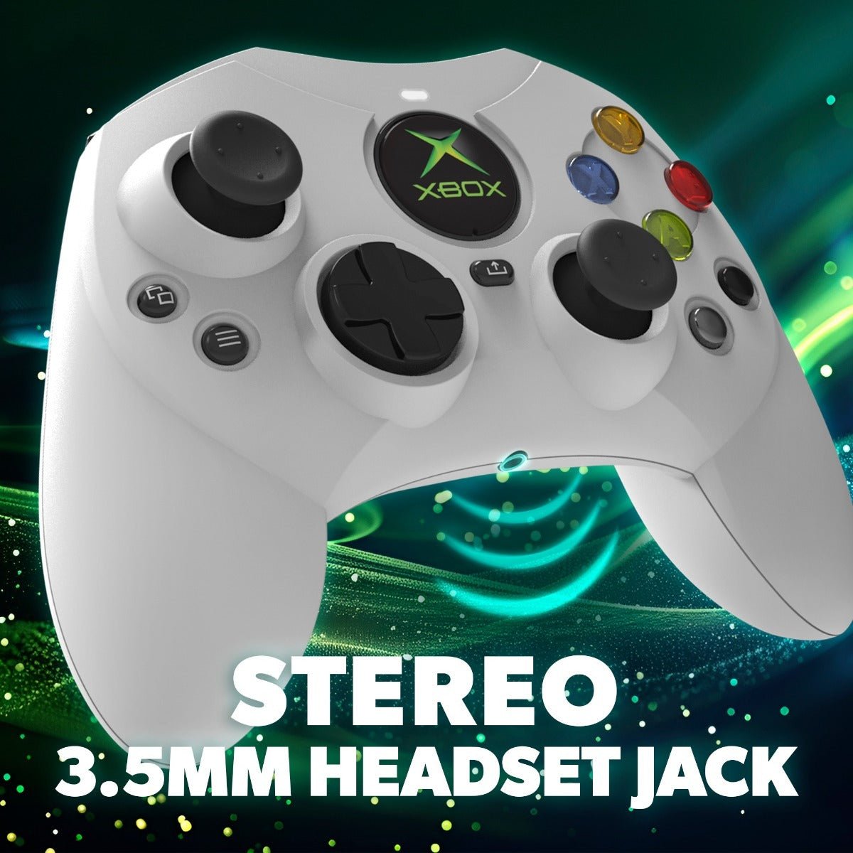 DuchesS Wired Controller for for Xbox Series X/ Xbox Series S/ Xbox One/ Windows 10|11 PC officially licensed - White | Hyperkin - 8
