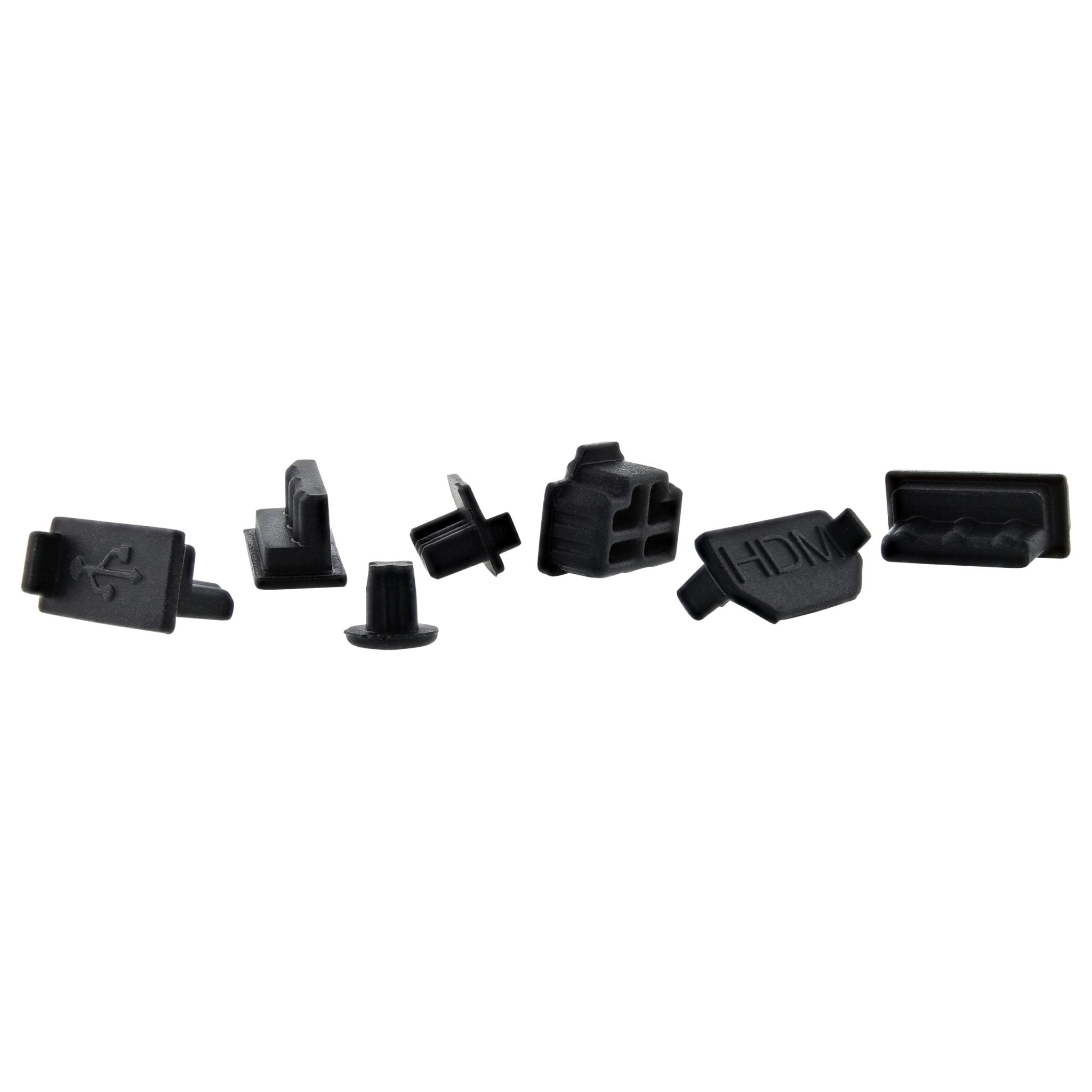 Dust Caps for Xbox One S silicone rubber port cover plugs – black | ZedLabz - 3
