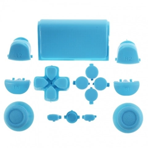 Replacement Full Button Set For 1st Gen Sony PS4 Controllers - Light Blue | ZedLabz