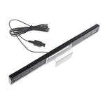 Wired sensor bar for Nintendo Wii, Wii remote & motion plus infrared ray LED compatible with clear stand - REFURB | ZedLabz