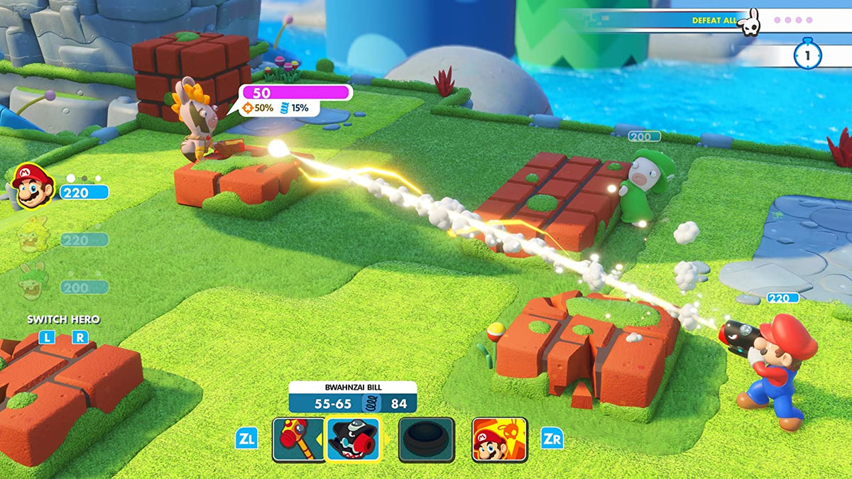Mario + Rabbids Kingdom Battle Gold Edition (Code in a Box) for Nintendo Switch | Ubisoft