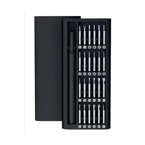 Precision screwdriver bit set 25 in 1 with organiser storage case for gaming handhelds, controllers & electronics | ZedLabz