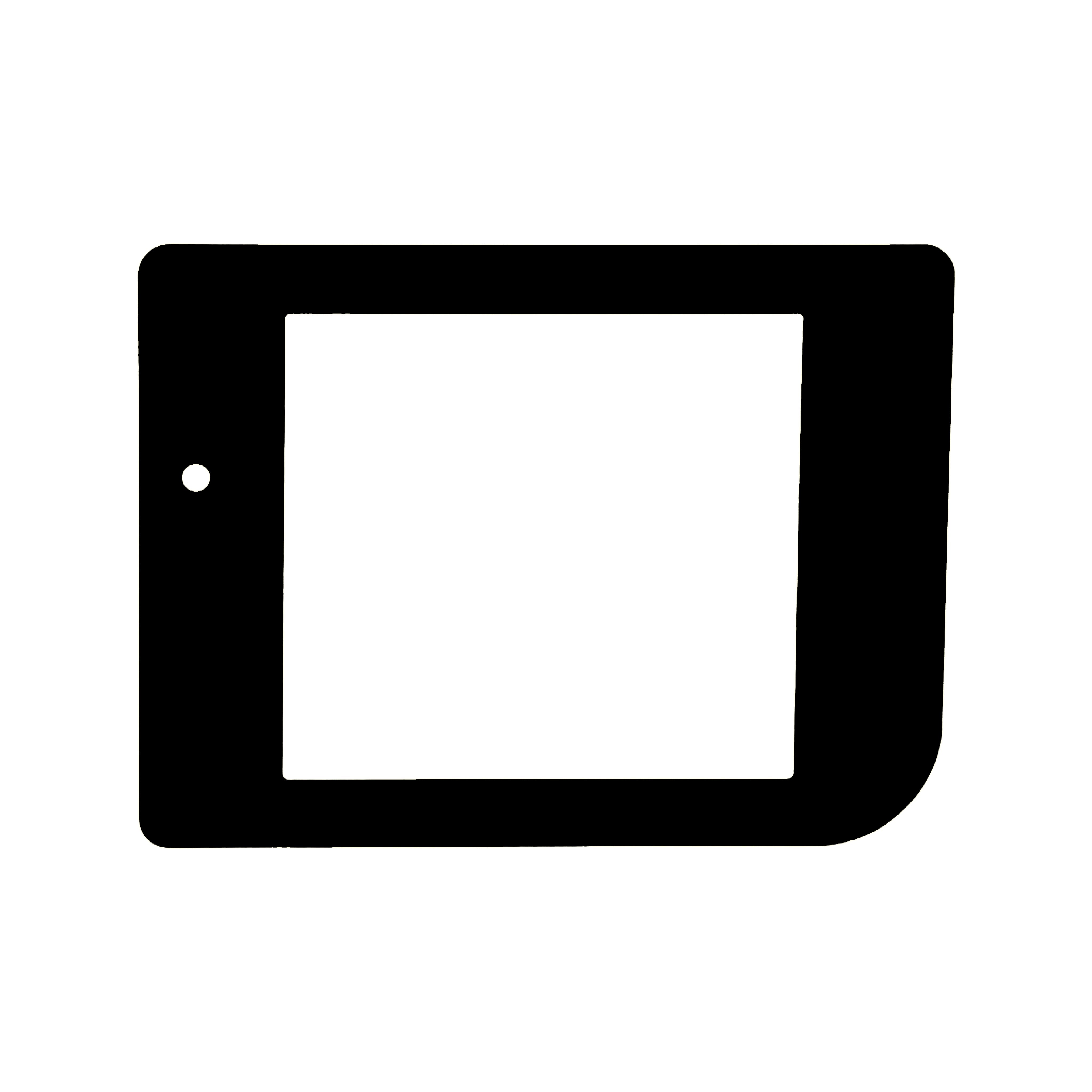 Replacement Glass Screen Lens For Nintendo Game Boy Original DMG-01 Black | Retro Modding