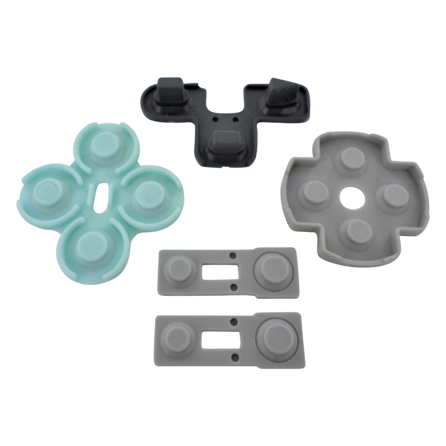 Official button contact set for Sony PS1 analog controller conductive silicone pad - PULLED | ZedLabz