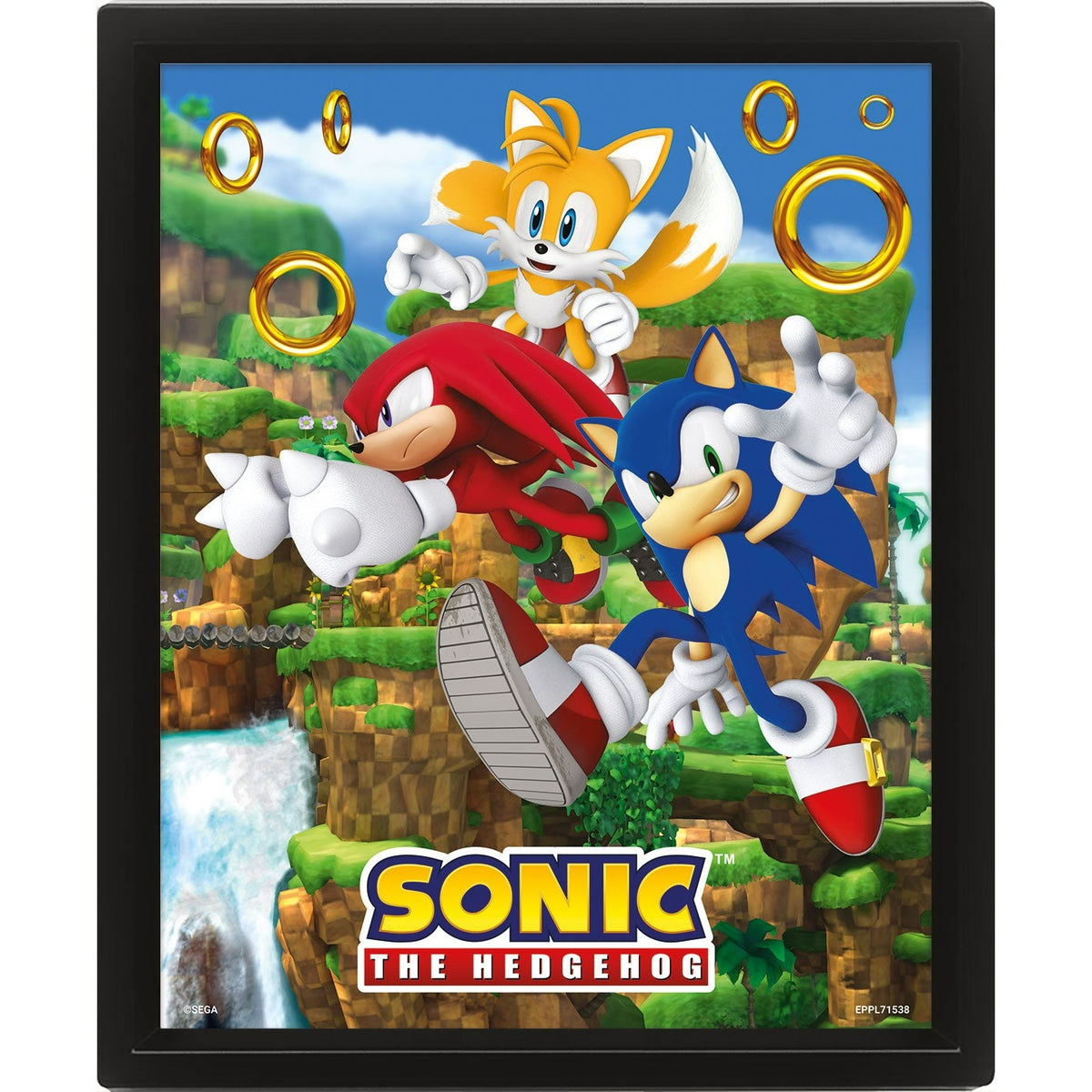 PlayStation Play framed 3D lenticular print 20 x 25cm | Pyramid