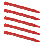 Replacement Stylus For Nintendo 3DS - 5 Pack Red | ZedLabz