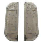 Replacement housing for Nintendo Switch Joy-Con left & right controller shell - Clear Black | ZedLabz