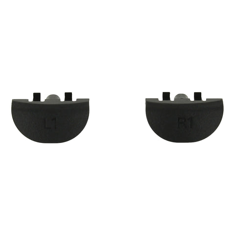 Button set for V2 PS4 controllers Sony L1 R1 trigger set replacement - black | ZedLabz