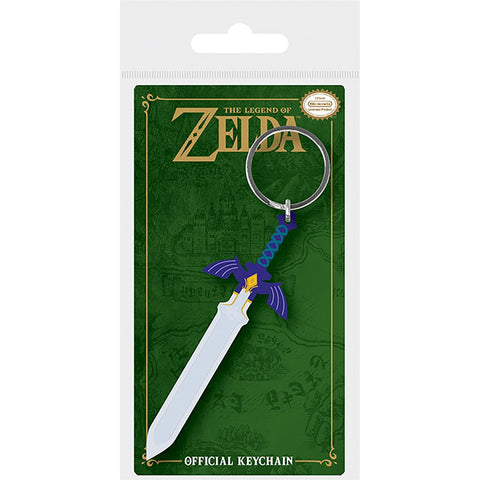 The Legend Of Zelda Master Sword official keyring PVC Keychain | Pyramid