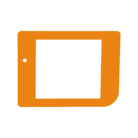 Replacement Glass Screen Lens For Nintendo Game Boy Original DMG-01 Orange | Retro Modding