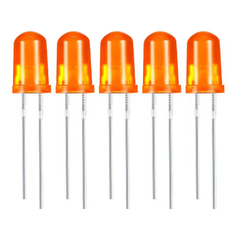 5mm LED Lights for game console & handheld mod projects through hole - 5 Pack | ZedLabz