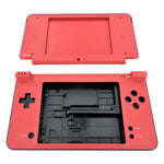 Housing for Nintendo DSi XL console complete kit replacement Mario Edition - Red & Black | ZedLabz