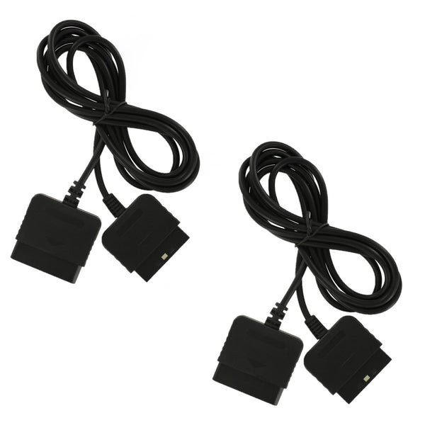 Extension cable for PS2 & PS1 controllers Sony PlayStation 2 replacement 1.8m - 2 pack | ZedLabz