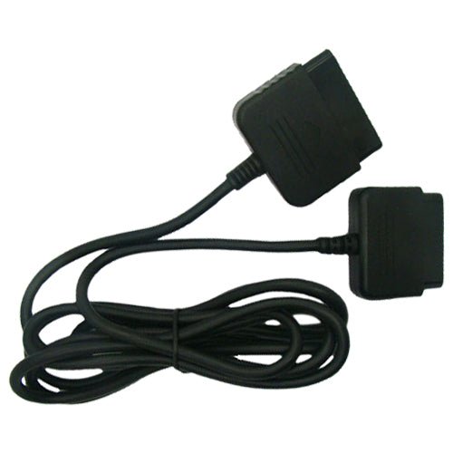 Extension cable for Sony PS2 PlayStation 2 & PS1 controllers 1.8m cord lead – Black | ZedLabz - 3