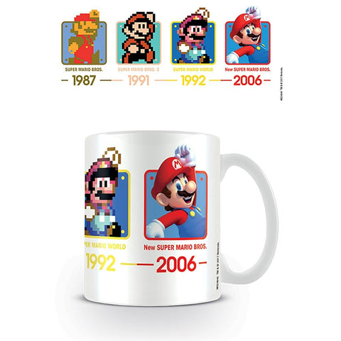Super Mario Dates official mug 11oz/315ml white ceramic | Pyramid