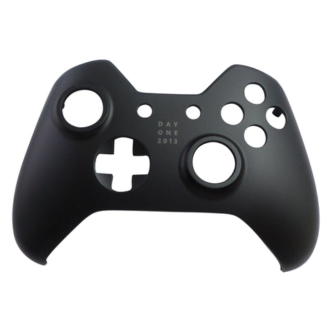 Front housing shell for Xbox One Microsoft controllers OEM face - black | ZedLabz
