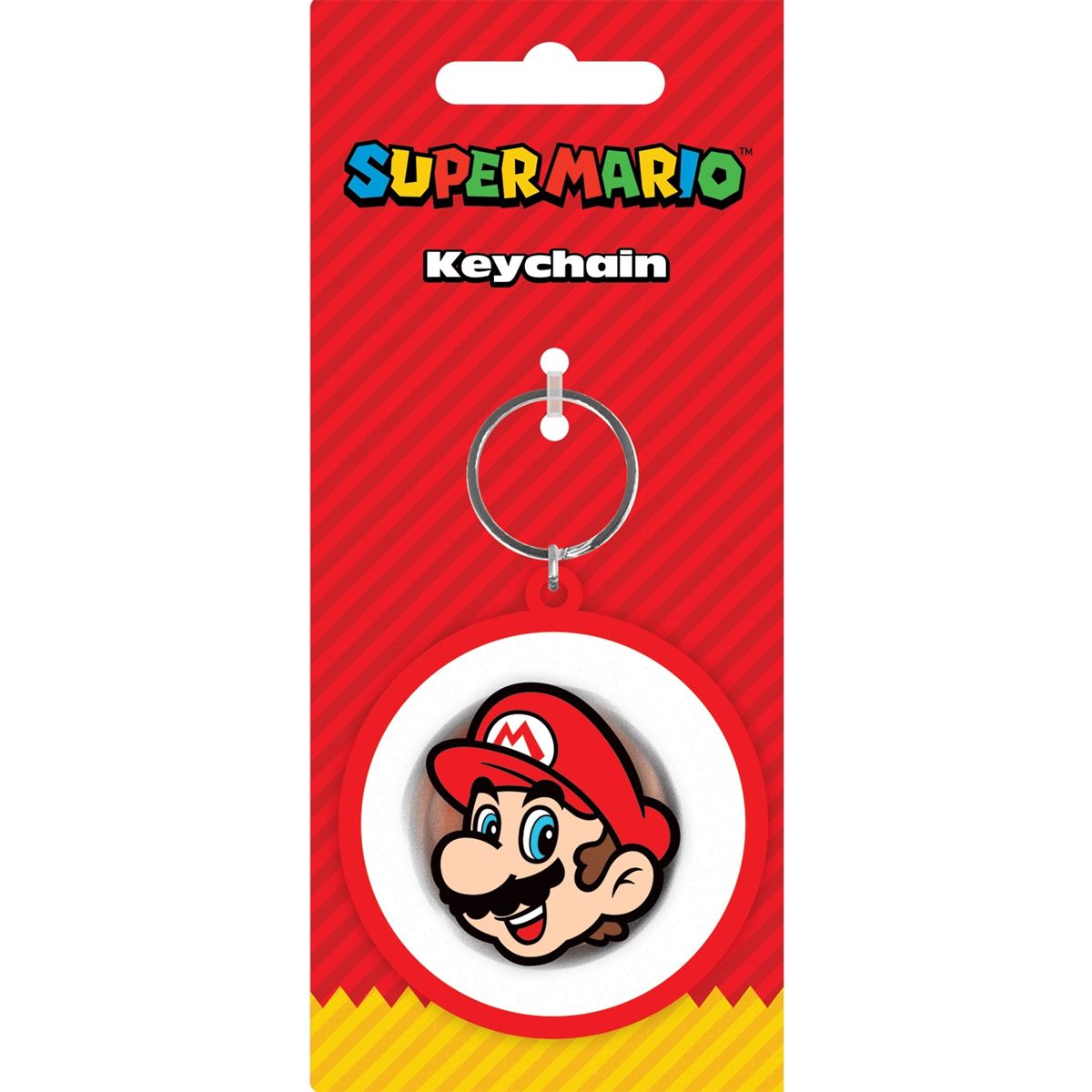 Super Mario Mario official spinner keyring spinning Keychain | Pyramid