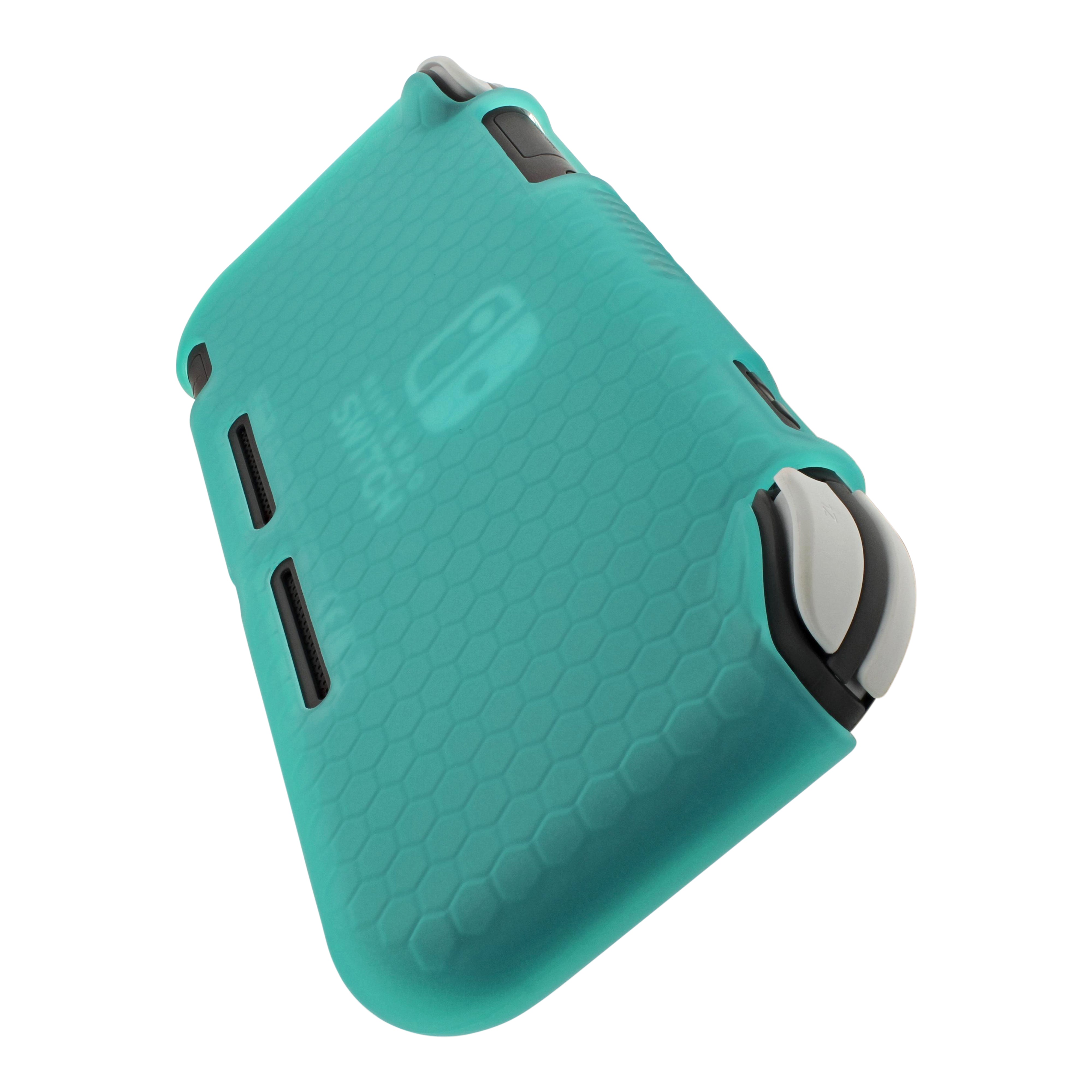 Flexi gel protective case for Nintendo Switch Lite (2019 model) premium soft TPU shock absorbing bumper protector cover – Turqouise | ZedLabz
