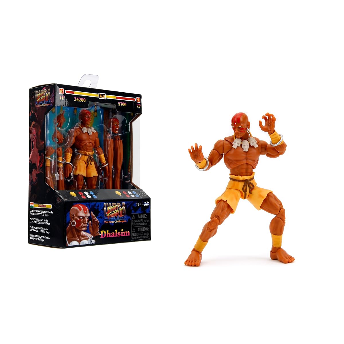Ultra Street Fighter 2 Action Figure - Dhalsim