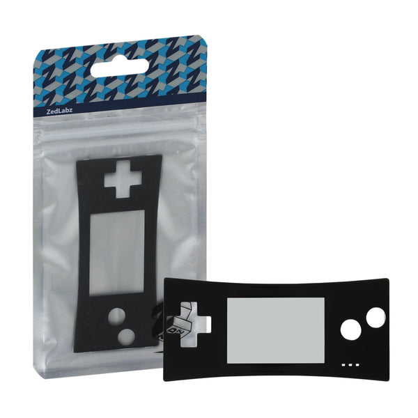 Faceplate for Nintendo Game Boy Micro console screen lens replacement | ZedLabz