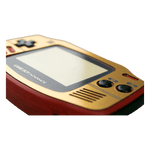 Famicom Style veneer sticker for Game Boy Advance console - metallic gold | Rose Colored Gaming - 2